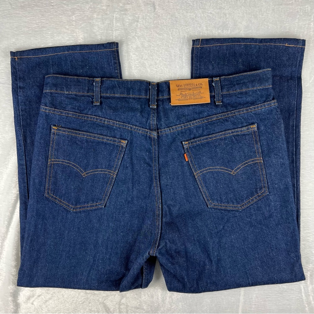 Vintage 1960s Levi’s Orange Tab 532 Denim Jeans Mens 40x30